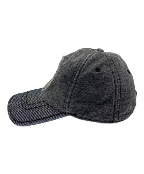 DIESEL（ディーゼル）DIESEL (ディーゼル) Dロゴキャップ グレーの古着・服飾アイテム