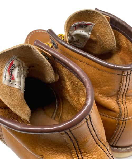 RED WING（レッドウィング）RED WING (レッドウィング) アイリッシュセッター 6-inch Classic Moc ブラウン サイズ:25.5cmの古着・服飾アイテム