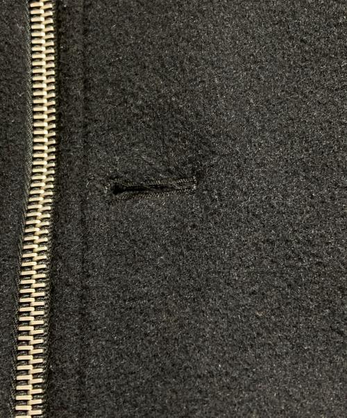 DRIES VAN NOTEN（ドリスヴァンノッテン）DRIES VAN NOTEN (ドリスヴァンノッテン) ウールライダースジャケット/Wool riders jacket ブラック サイズ:Mの古着・服飾アイテム