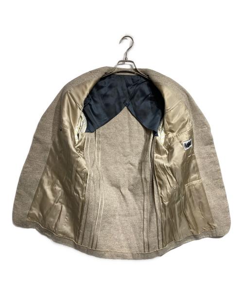 CLASS（クラス）CLASS (クラス) ヘンプ×ヤクキャンバステラードジャケット/HEMP × YAK CANVAS TAILORED JACKET ブラウン サイズ:2の古着・服飾アイテム