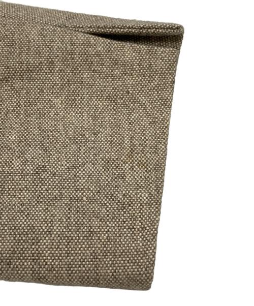 CLASS（クラス）CLASS (クラス) ヘンプ×ヤクキャンバステラードジャケット/HEMP × YAK CANVAS TAILORED JACKET ブラウン サイズ:2の古着・服飾アイテム