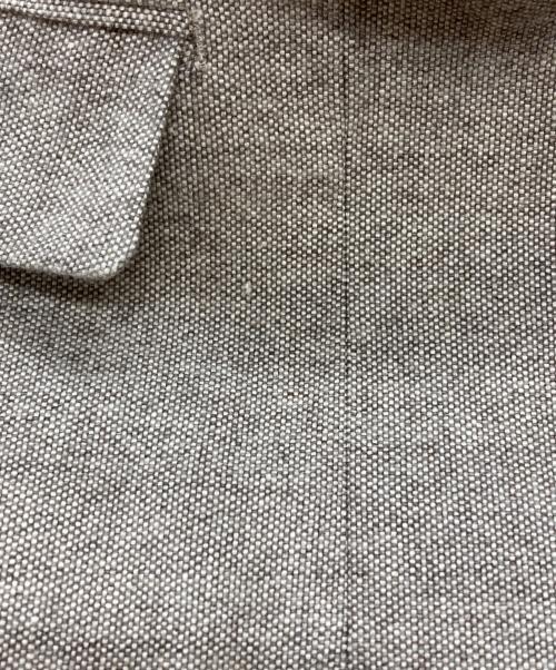 CLASS（クラス）CLASS (クラス) ヘンプ×ヤクキャンバステラードジャケット/HEMP × YAK CANVAS TAILORED JACKET ブラウン サイズ:2の古着・服飾アイテム