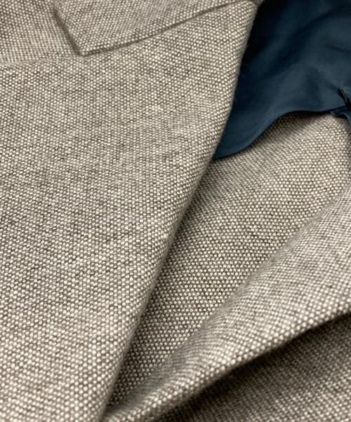CLASS（クラス）CLASS (クラス) ヘンプ×ヤクキャンバステラードジャケット/HEMP × YAK CANVAS TAILORED JACKET ブラウン サイズ:2の古着・服飾アイテム