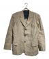 CLASS（クラス）の古着「ヘンプ×ヤクキャンバステラードジャケット/HEMP × YAK CANVAS TAILORED JACKET」｜ブラウン