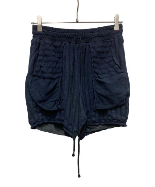 mister it（ミスターイット）mister it (ミスターイット) ハーフパンツ ネイビー サイズ:36の古着・服飾アイテム