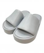 BALENCIAGAバレンシアガ）の古着「RISE Slides サンダル/ライズ」｜ライトグレー