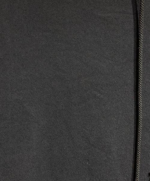 Yohji Yamamoto pour homme（ヨウジヤマモト プールオム）Yohji Yamamoto pour homme (ヨウジヤマモト プールオム) シグネチャーロゴ刺繍フーディー/Signature Logo Embroidered Hoodie  ブラック サイズ:3の古着・服飾アイテム
