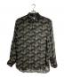 DRIES VAN NOTEN（ドリスヴァンノッテン）の古着「ドットシアーレーヨンシャツ/Sheer Rayon Shirt」｜ブラック×ブラウン