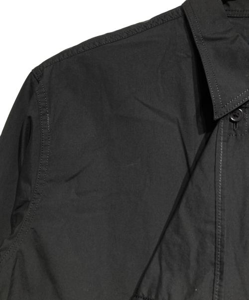 Yohji Yamamoto pour homme（ヨウジヤマモト プールオム）Yohji Yamamoto pour homme (ヨウジヤマモト プールオム) OVERLAPPING LEFT PANEL SHIRT/長袖シャツ ブラック サイズ:3の古着・服飾アイテム