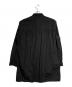 Yohji Yamamoto pour homme (ヨウジヤマモト プールオム) OVERLAPPING LEFT PANEL SHIRT/長袖シャツ ブラック サイズ:3：28000円