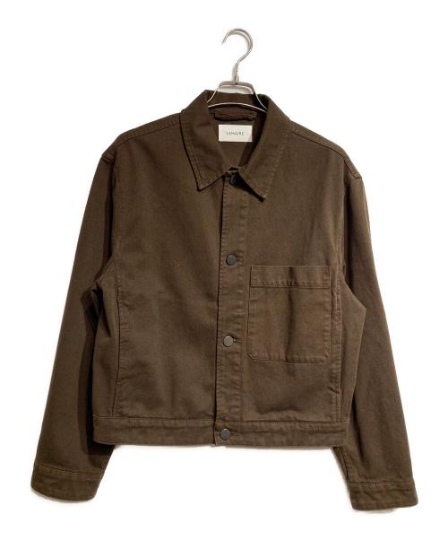 LEMAIRE（ルメール）LEMAIRE (ルメール) ボクシー・トラッカー・ジャケット/BOXY TRUCKER JACKET ブラウン サイズ:46の古着・服飾アイテム