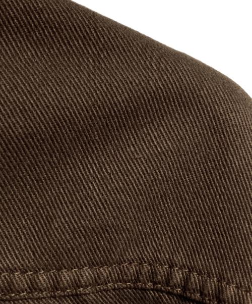 LEMAIRE（ルメール）LEMAIRE (ルメール) ボクシー・トラッカー・ジャケット/BOXY TRUCKER JACKET ブラウン サイズ:46の古着・服飾アイテム