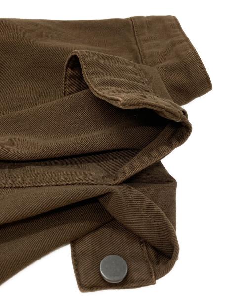 LEMAIRE（ルメール）LEMAIRE (ルメール) ボクシー・トラッカー・ジャケット/BOXY TRUCKER JACKET ブラウン サイズ:46の古着・服飾アイテム