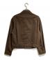 LEMAIRE (ルメール) ボクシー・トラッカー・ジャケット/BOXY TRUCKER JACKET ブラウン サイズ:46：40000円