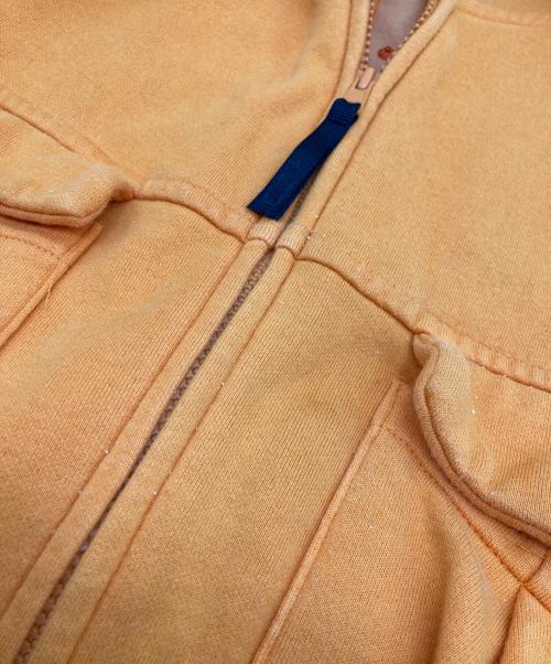 GOODENOUGH（グッドイナフ）GOODENOUGH (グッドイナフ) ミリタリージップパーカー オレンジ サイズ:Lの古着・服飾アイテム