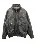 wilsons leatherウィルソンズレザー）の古着「レザージャケット」｜ブラック