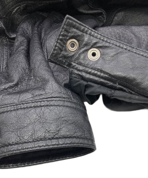 wilsons leather（ウィルソンズレザー）wilsons leather (ウィルソンズレザー) レザージャケット ブラック サイズ:Sの古着・服飾アイテム