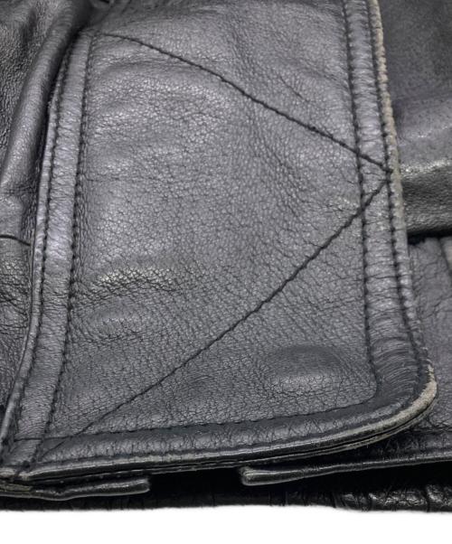 wilsons leather（ウィルソンズレザー）wilsons leather (ウィルソンズレザー) レザージャケット ブラック サイズ:Sの古着・服飾アイテム