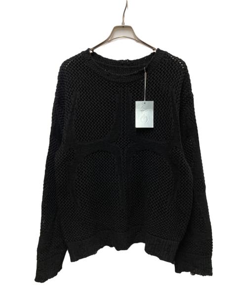 THUG CLUB（サグ クラブ）THUG CLUB (サグ クラブ) Tribal Net Knits ブラック サイズ:２の古着・服飾アイテム