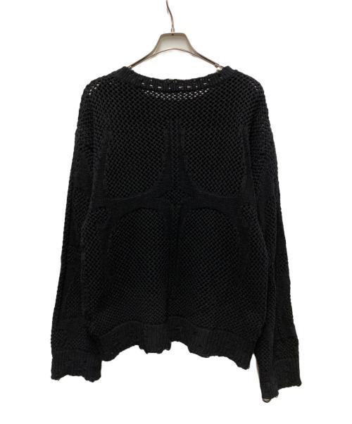 THUG CLUB（サグ クラブ）THUG CLUB (サグ クラブ) Tribal Net Knits ブラック サイズ:２の古着・服飾アイテム