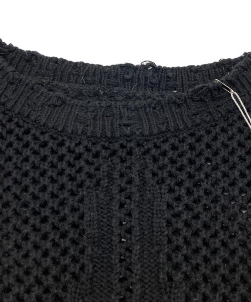 THUG CLUB（サグ クラブ）THUG CLUB (サグ クラブ) Tribal Net Knits ブラック サイズ:２の古着・服飾アイテム