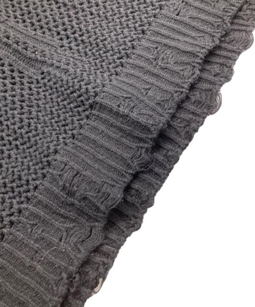 THUG CLUB（サグ クラブ）THUG CLUB (サグ クラブ) Tribal Net Knits ブラック サイズ:２の古着・服飾アイテム
