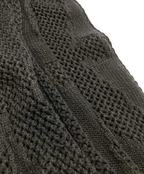 THUG CLUB（サグ クラブ）THUG CLUB (サグ クラブ) Tribal Net Knits ブラック サイズ:２の古着・服飾アイテム