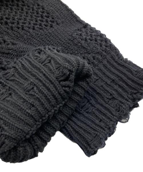 THUG CLUB（サグ クラブ）THUG CLUB (サグ クラブ) Tribal Net Knits ブラック サイズ:２の古着・服飾アイテム