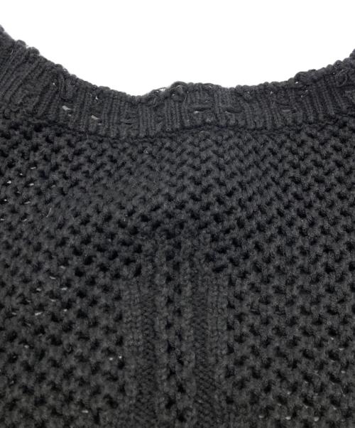THUG CLUB（サグ クラブ）THUG CLUB (サグ クラブ) Tribal Net Knits ブラック サイズ:２の古着・服飾アイテム
