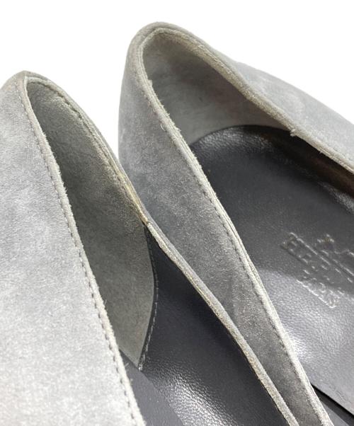 HERMES（エルメス）HERMES (エルメス) チャンキーヒールパンプス/chunky heel pumps グレー サイズ:39(25.0-25.5)の古着・服飾アイテム