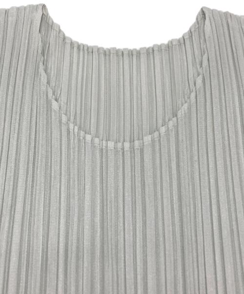 PLEATS PLEASE（プリーツプリーズ）PLEATS PLEASE (プリーツプリーズ) プリーツカットソー/Pleated cut and sew ミントグリーン サイズ:3の古着・服飾アイテム