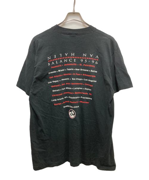 FRUIT OF THE LOOM（フルーツオブザルーム）FRUIT OF THE LOOM (フルーツオブザルーム) VAN HALEN 95-96tour バンドTシャツ ブラック サイズ:Lの古着・服飾アイテム