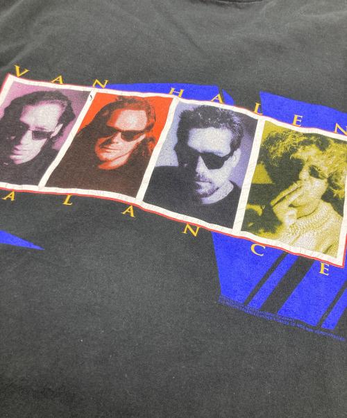 FRUIT OF THE LOOM（フルーツオブザルーム）FRUIT OF THE LOOM (フルーツオブザルーム) VAN HALEN 95-96tour バンドTシャツ ブラック サイズ:Lの古着・服飾アイテム
