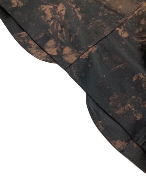 Jean Paul Gaultier homme（ジャンポールゴルチェオム）Jean Paul Gaultier homme (ジャンポールゴルチェオム) ジャガードテーラードジャケット ブラウン サイズ:48の古着・服飾アイテム