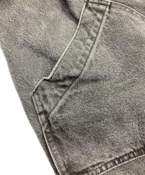 WOOLRICH（ウールリッチ）WOOLRICH (ウールリッチ) レザーカラーハンティングジャケット ブラック サイズ:XLの古着・服飾アイテム