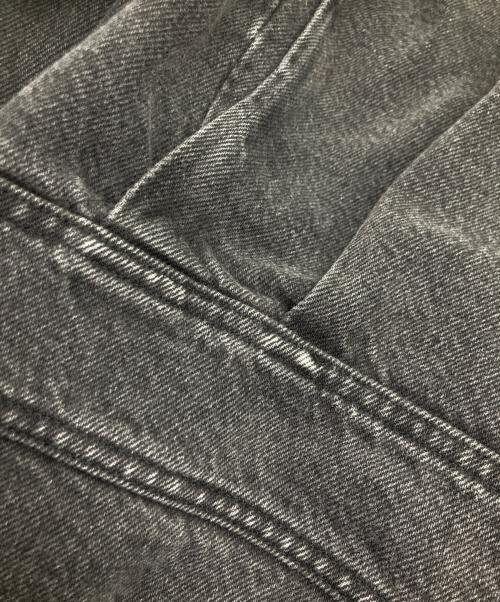 WOOLRICH（ウールリッチ）WOOLRICH (ウールリッチ) レザーカラーハンティングジャケット ブラック サイズ:XLの古着・服飾アイテム