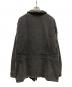 WOOLRICH (ウールリッチ) レザーカラーハンティングジャケット ブラック サイズ:XL：14000円