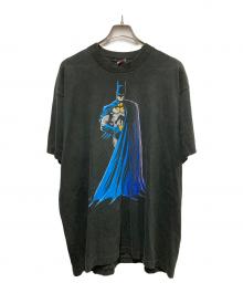 FRUIT OF THE LOOM（フルーツオブザルーム）の古着「BUTMAN アメコミプリントTシャツ」｜ブラック