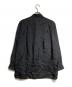 WILDSIDE YOHJI YAMAMOTO (ワイルドサイド ヨウジ ヤマモト) パッチ・キュプラ・シャツ/Patch Cupro Shirt B ブラック サイズ:3：18000円