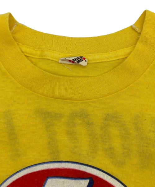 SCREEN STARS（スクリーンズスターズ）SCREEN STARS (スクリーンズスターズ) 企業ロゴTシャツ イエロー サイズ:Lの古着・服飾アイテム