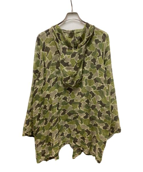 KAMO（カモ）KAMO (カモ) モスキートネットパーカー オリーブ サイズ:XLの古着・服飾アイテム