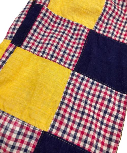Cricketeer（クリケッター）Cricketeer (クリケッター) パッチワークパンツ ネイビー×レッド サイズ:Freeの古着・服飾アイテム
