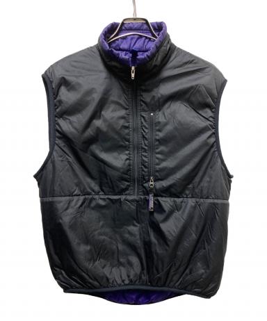 M 黒 パフボールベスト patagoniaパタゴニア 00s ビッグサイズ XXL 黒×青紫 ベスト パフボール patagonia - Shop Web Sixpacjoe トップス