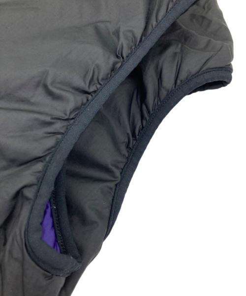 Patagonia（パタゴニア）Patagonia (パタゴニア) PUFF BALL VEST ブラック×パープル サイズ:Sの古着・服飾アイテム