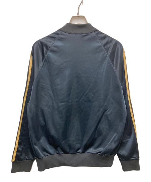 adidas（アディダス）adidas (アディダス) 80s ATP型トラックジャケット ブラック×ゴールド サイズ:Mの古着・服飾アイテム