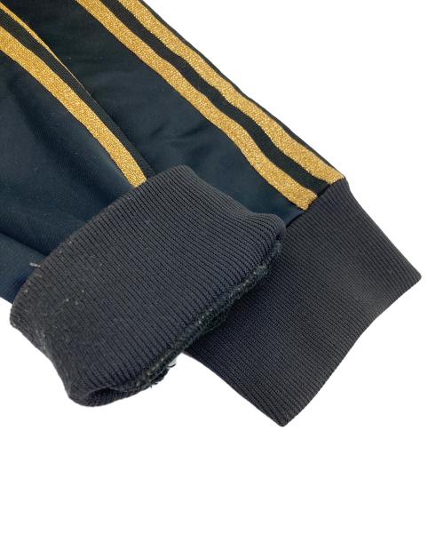 adidas（アディダス）adidas (アディダス) 80s ATP型トラックジャケット ブラック×ゴールド サイズ:Mの古着・服飾アイテム
