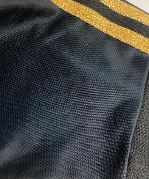 adidas（アディダス）adidas (アディダス) 80s ATP型トラックジャケット ブラック×ゴールド サイズ:Mの古着・服飾アイテム