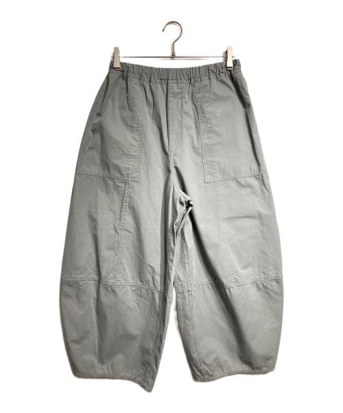 DRAWER（ドゥロワー）DRAWER (ドゥロワー) コットンベイカーパンツ / Cotton baker pants  グレー サイズ:36の古着・服飾アイテム