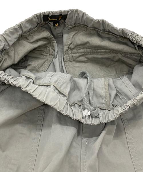 DRAWER（ドゥロワー）DRAWER (ドゥロワー) コットンベイカーパンツ / Cotton baker pants  グレー サイズ:36の古着・服飾アイテム