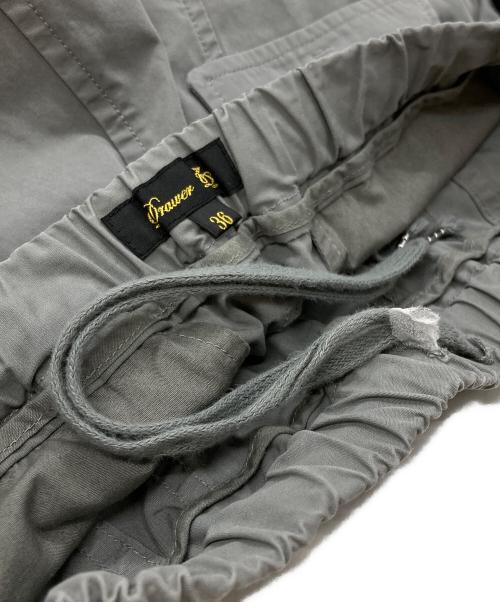 DRAWER（ドゥロワー）DRAWER (ドゥロワー) コットンベイカーパンツ / Cotton baker pants  グレー サイズ:36の古着・服飾アイテム